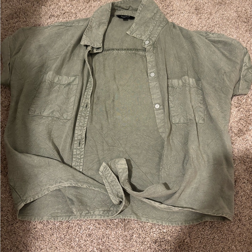 Women's Green Casual Shirt